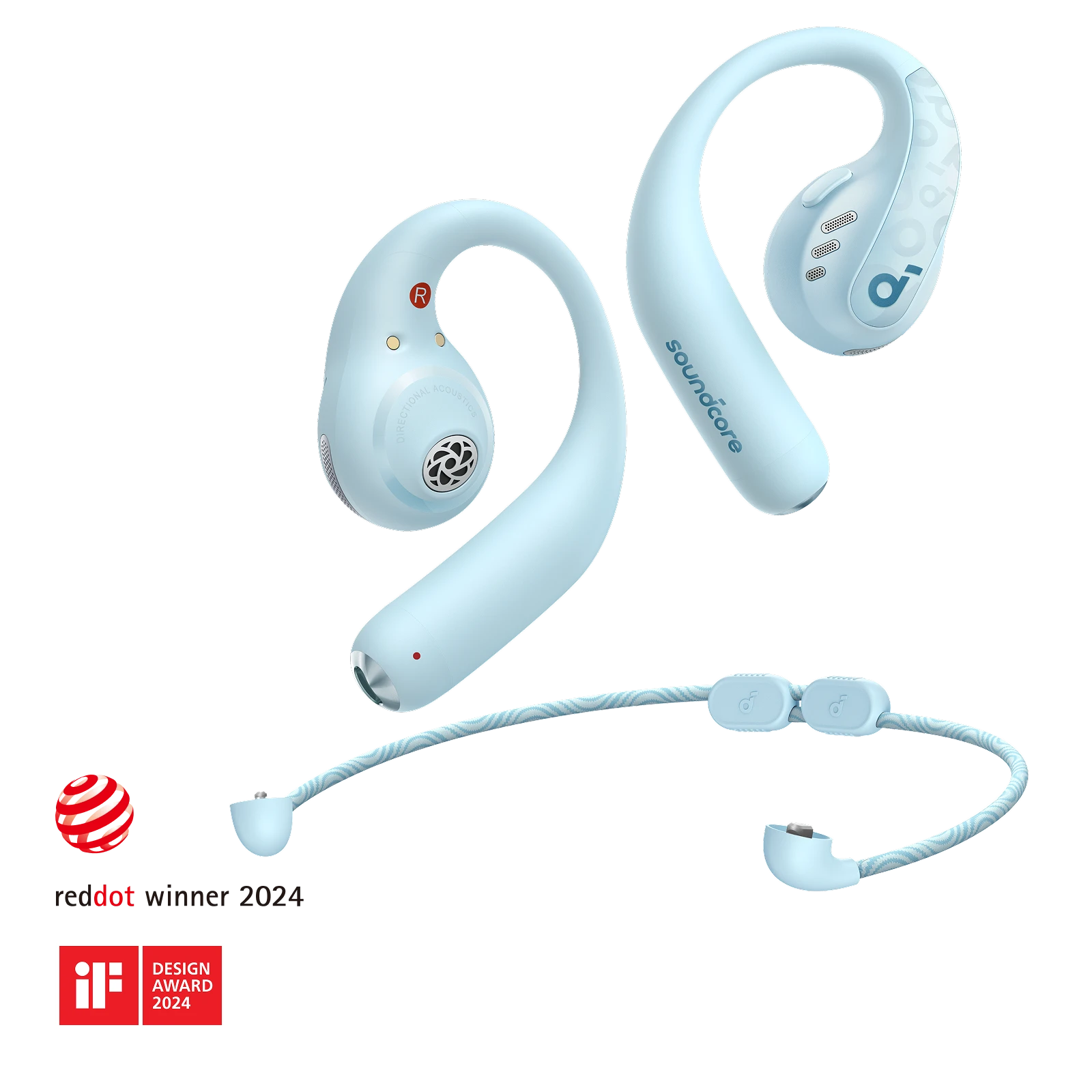soundcore AeroFit Pro | Secure Open-Ear Sport Earbuds