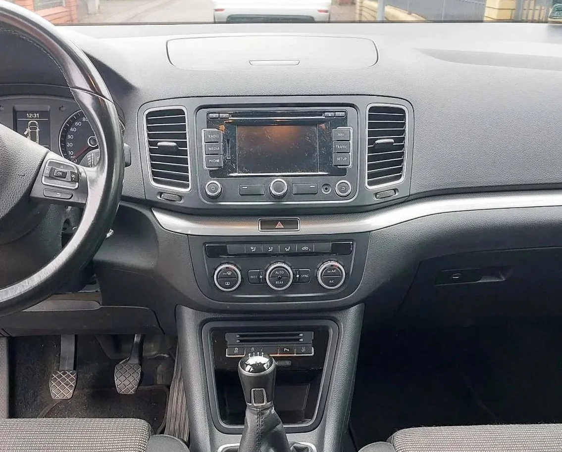2Din Android Radio Car Multimedia for VW Volkswagen Sharan Seat Alhambra 2 II 2011-2022 9" Screen GPS Navigation Carplay Stereo