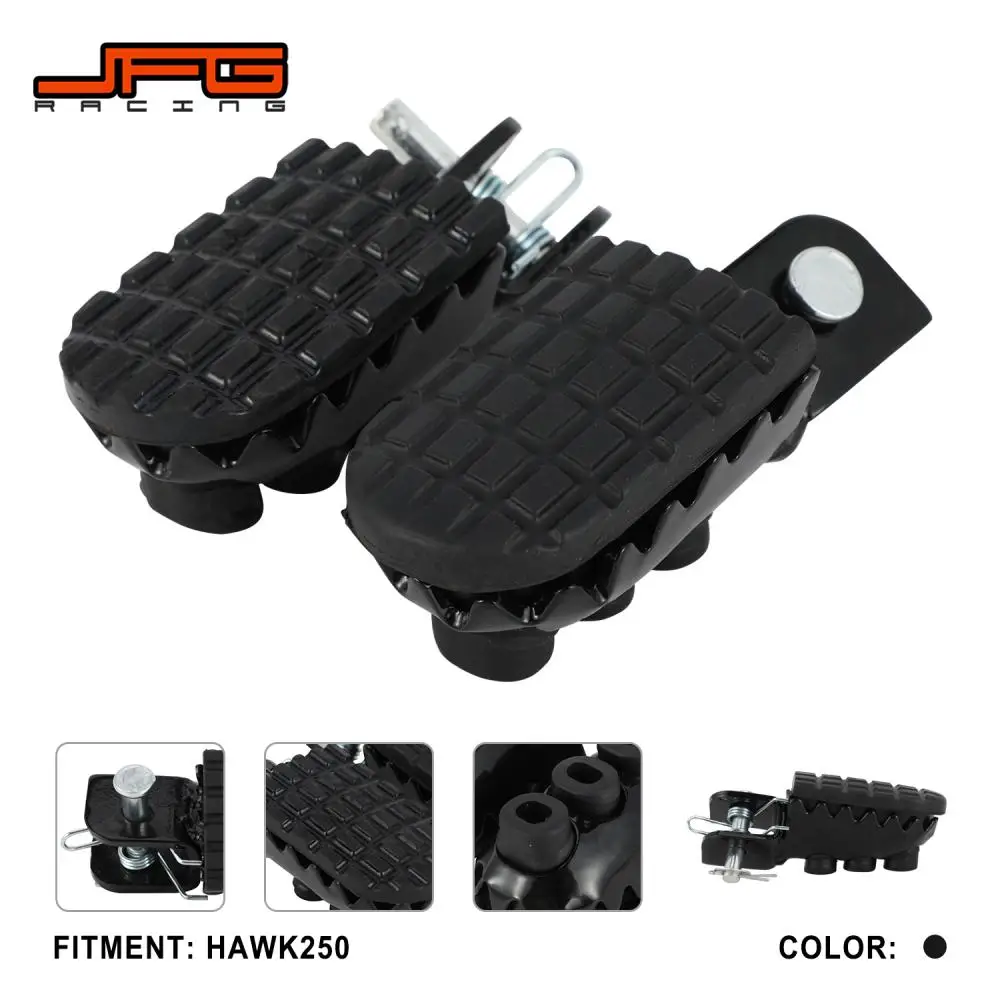For Hawk250 HAWK 250 Motorcycles Accessories Original Footpegs Foot Peg Rest Footrest Footrests Footpeg Motocross Dirt Pit Bike