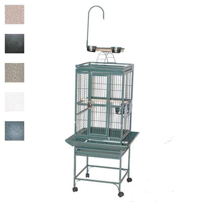 A&E Cage Company 18" X 18" Play Top Bird Cage in Sandstone