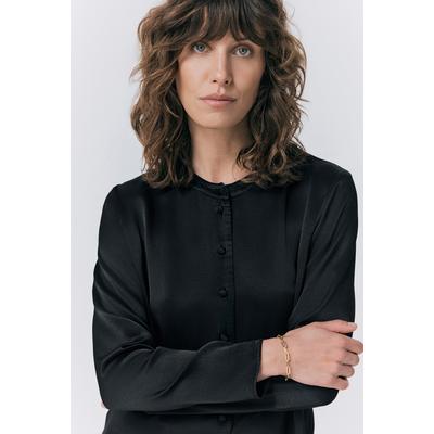 Ghost Efie Satin Button Through Blouse