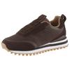 Slip-On Sneaker MARC O'POLO "BJORNA", Damen, Gr. 38, braun (dunkelbraun), Veloursleder, Textil, Polyester, unifarben, sportlich, Schuhe, Halbschuh, Freizeitsneaker, Profilsohle, mit Memory Foam-Ausstattung