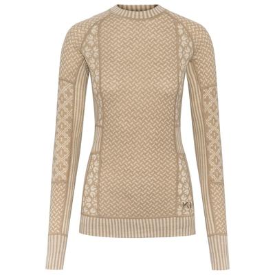 Kari Traa - Women's Smekker L/S - Merinounterwäsche Gr M beige Image