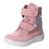 Winterstiefel RICOSTA "Annika WMS: normal", Kinder, Gr. 26, rosa, Nylon, Lederimitat, Glitzer, casual, Schuhe, Blinkschuh mit Warmfutter, Größenschablone zum Download