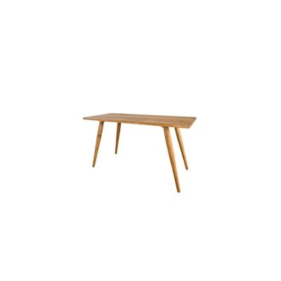 Ócrea Schreibtisch aus massivem Kiefernholz mit 4 Beinen XXL- 140 x 60 Cm Image