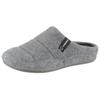 Pantoffel VERBENAS "Earth Picos", Herren, Gr. 41, grau (hellgrau), Textil, casual, Schuhe, Hausschuh, Clog, Schlappen, Wohlfühlschuh mit Label