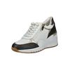 Sneaker MARCO TOZZI "Marco Tozzi Sneaker Lederimitat", Damen, Gr. 40, schwarz-weiß (weiß, schwarz), Lederimitat, casual, Schuhe