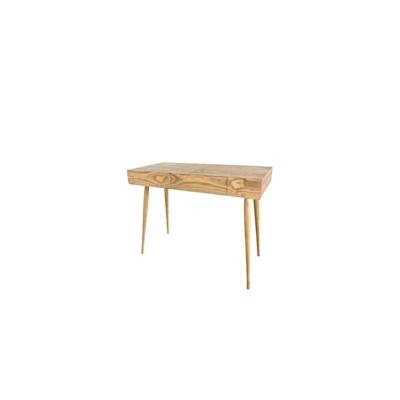 Ócrea Schreibtisch aus massivem Kiefernholz - 2 Schubladen - 100 x 50 Cm Image
