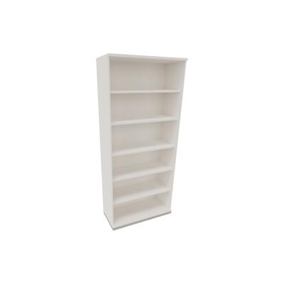 Soennecken Regal 6OH B1000xT442xH2221mm Silberaluminium/Diamant Weiß Image