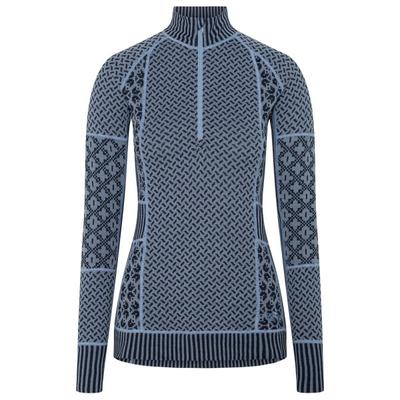 Kari Traa - Women's Smekker Half-Zip - Merinounterwäsche Gr M blau Image