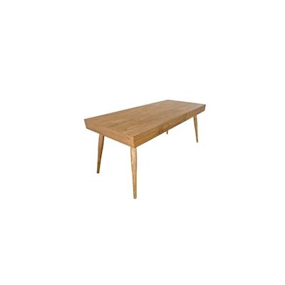 Ócrea Großer Bürotisch mit Schublade und 4 Beinen XXL- 140 x 75 Cm Image