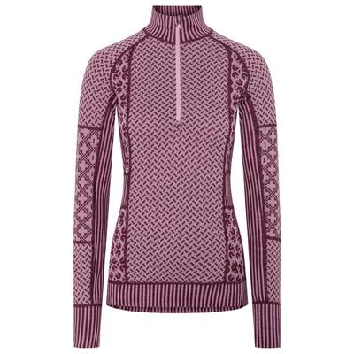 Kari Traa - Women's Smekker Half-Zip - Merinounterwäsche Gr S lila/rosa Image