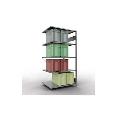 SCHULTE Regal MULTIplus150 12585 Anbau 2.000x1.000x800mm 5 Böden verzinkt Image