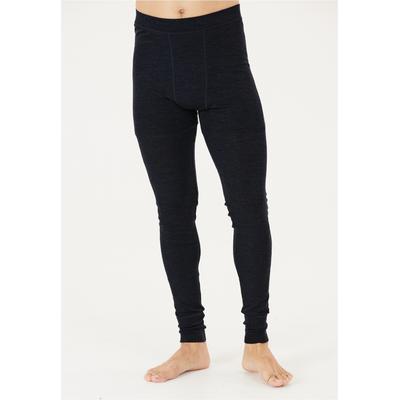 Thermohose WHISTLER "Cerro", Kinder, Gr. S, US-Größen, blau (blau, meliert), 85% Wolle, 15% Lyocell, unifarben, casual, lang, Hosen, aus hochwertiger Merinowolle und Lyocell Image