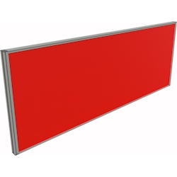 Soennecken Stellwand Nut Stoffgr.A oOrgaleiste Absorber B B1600xT41xH600mm rot Image