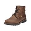 Schnürstiefelette CAMEL ACTIVE "camel active Stiefelette Leder", Herren, Gr. 40, braun (cafe), Leder, casual, Schuhe
