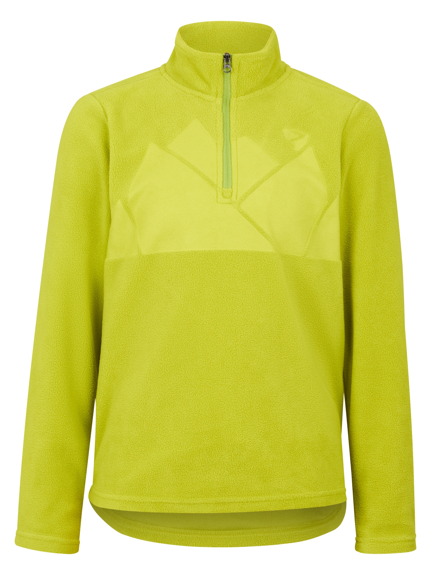 Sweatshirt ZIENER "JONKI-Z midlayer junior", Kinder, Gr. 176, electric grass, Obermaterial: 100% Polyester, Sweatshirts Image