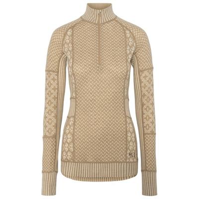 Kari Traa - Women's Smekker Half-Zip - Merinounterwäsche Gr M beige Image