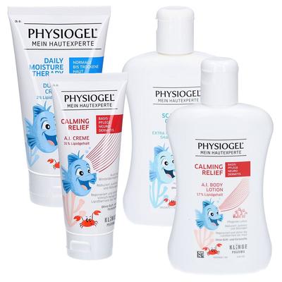 Physiogel Kinder-Edition Starterset 100+200+150+200 ml Set Image
