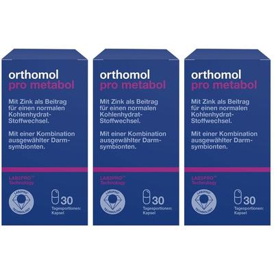 Orthomol pro metabol Kapseln x3 3x30 St Image
