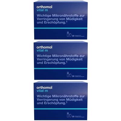 Orthomol Vital M Trinkfläschchen/Kaps.Kombipack. X3 3x30 St Trinkampullen Image