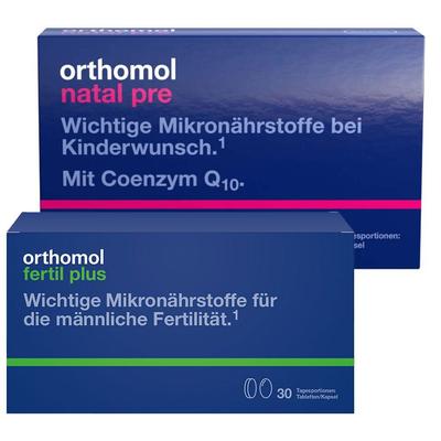 Orthomol Natal pre und Fertil plus 30+30 St Kapseln Image