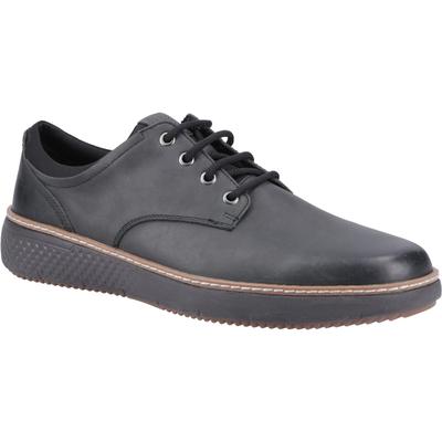 Hush Puppies Kash Leder Herren Schwarz Schnürschuhe Image