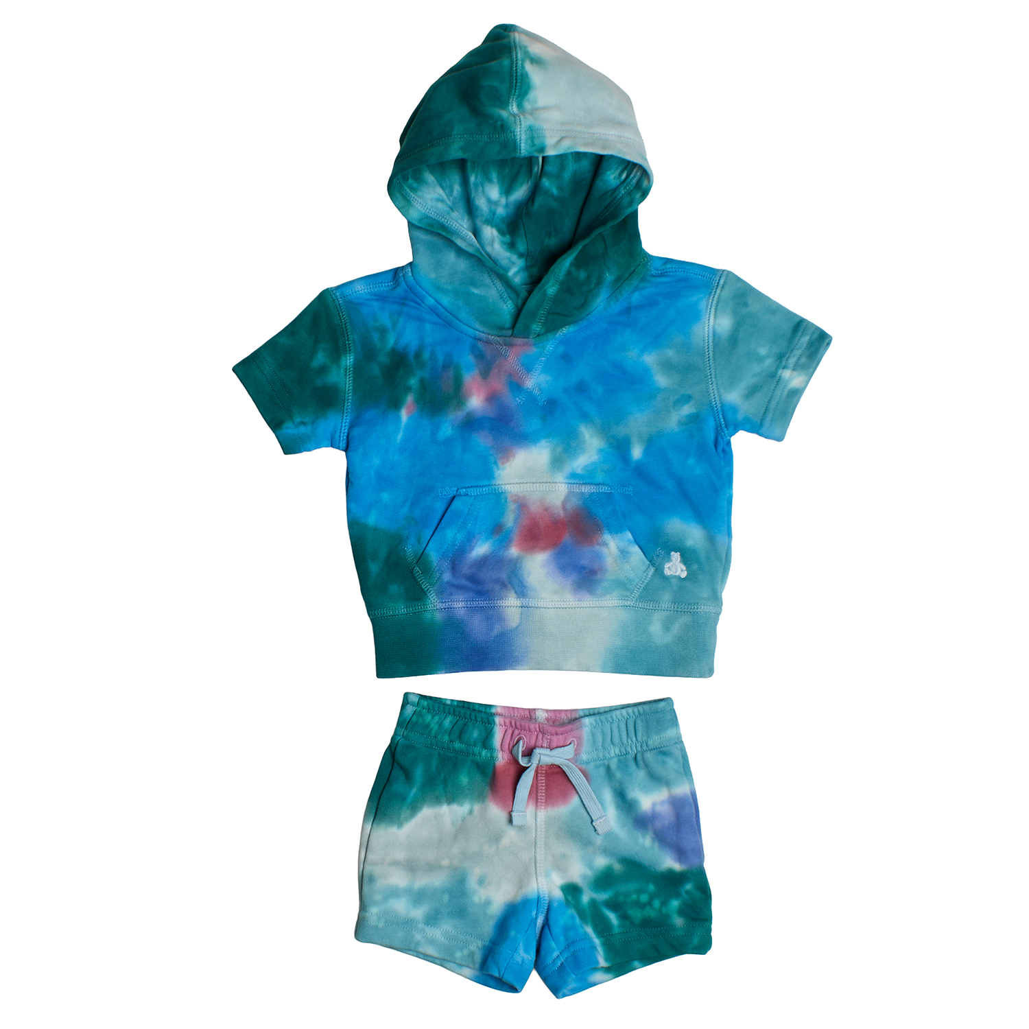 Kurzarm-Sweatshirt und Shorts-Set 825432 für Baby Jungen Image