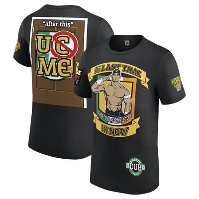 Schwarzes John Cena Farewell Tour 2025 Dublin T-Shirt für Herren Image