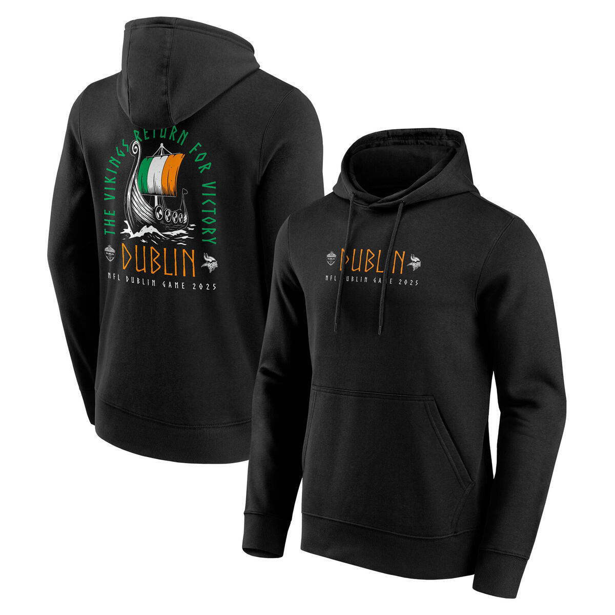 "Minnesota Vikings Hometown to Dublin Hoodie - Herren" Image