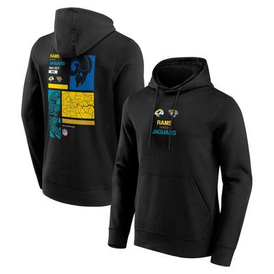 NFL London Wembley Match Up Los Angeles Rams vs Jacksonville Jaguars Hoodie - Herren Image