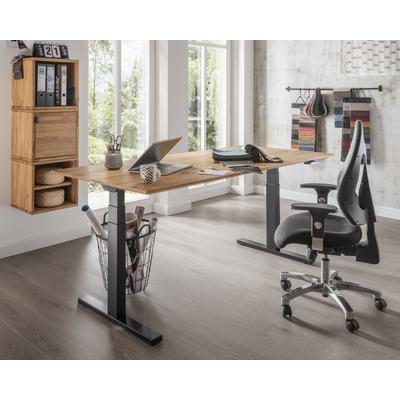 Massivholz »Florenz« Schreibtisch Schreibtisch 120 / Eiche natur geölt Image