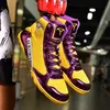 Neue männer Wrestling Schuhe Schwarz Gelb Boxen Schuhe Große Jungen Tragbare Turnschuhe Herren Mesh Atmungsaktive Kampf Schuhe
