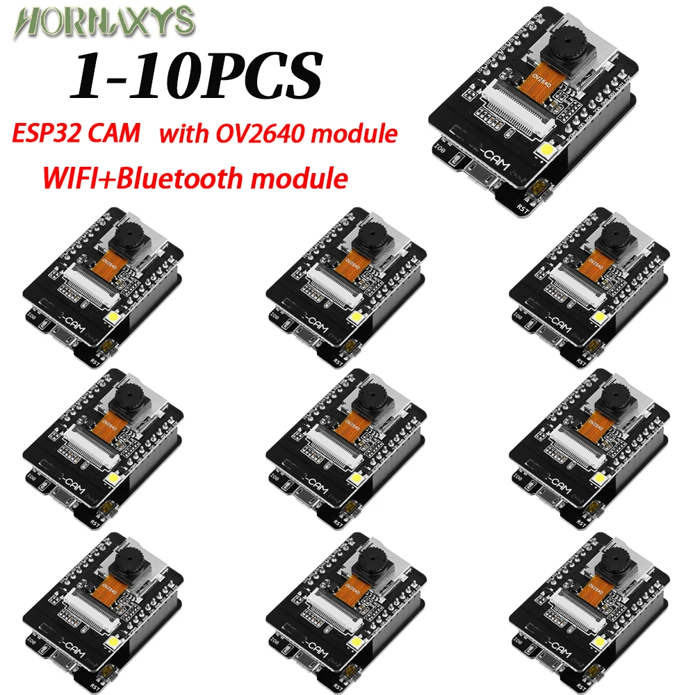 ESP32-CAM ESP32-CAM-MB MICRO USB ESP32 Seriell-zu-WiFi ESP32 CAM Entwicklungsboard CH340 5V Bluetooth OV3660 / OV2640 Kamera Image