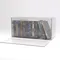 2024 NUOVA scatola di immagazzinaggio per CD in acrilico Custodia per organizer per CD DVD in plastica trasparente con coperchio Scaffale impilabile antipolvere Contenitore pratico