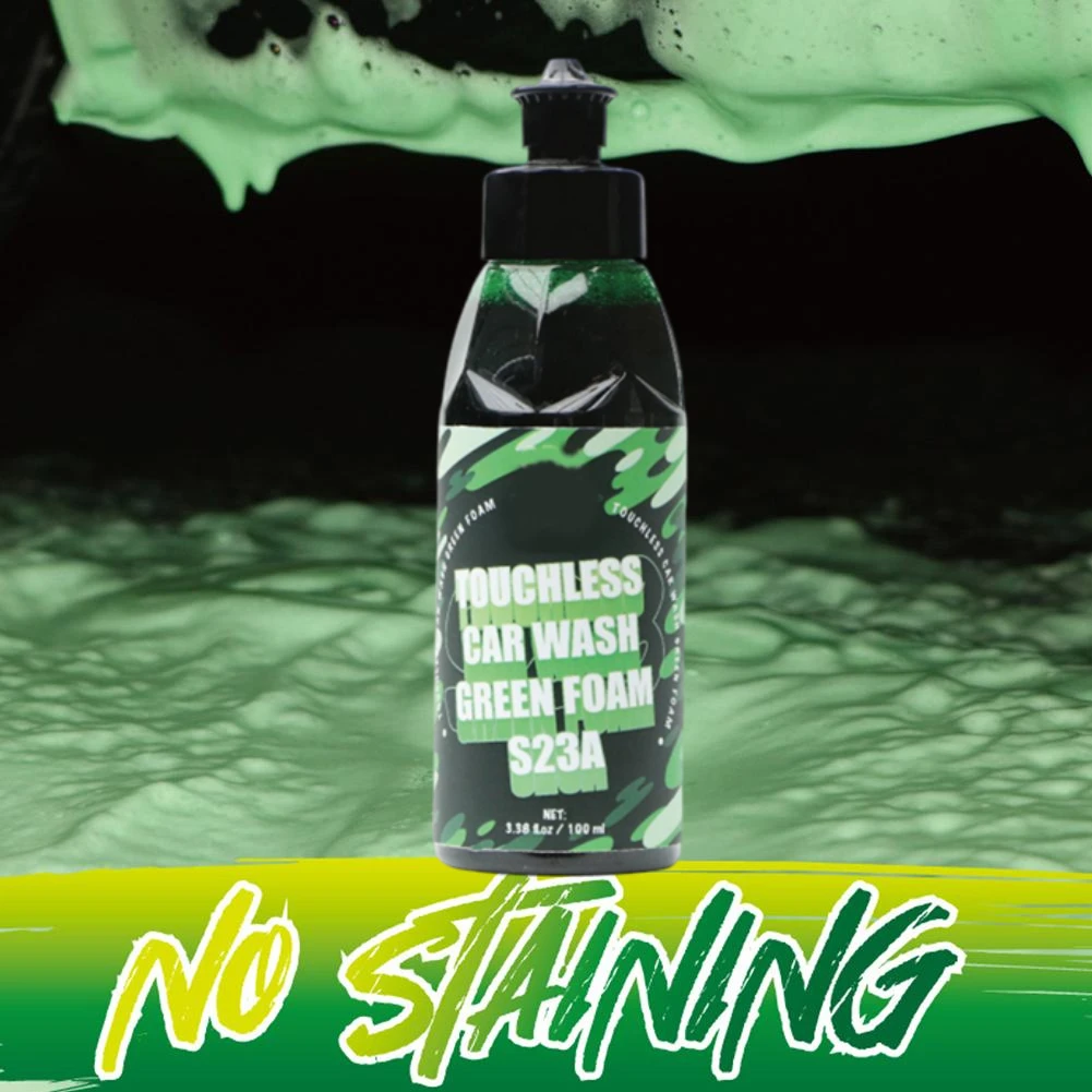 Green Car Wash Soap Gloss Enhancing Foaming Auto Shampoo für SchaumpistolenanwendungEffiziente Waschformel für die Reinigung von Auto-Wohnmobil-SUVs Image