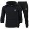 Set di abbigliamento sportivo autunnale alla moda nuovissimo da uomo, felpa, pantaloni della tuta, set di abbigliamento da uomo in 2 pezzi, abbigliamento sportivo attillato