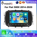 Podofo 7 ''Radio Per Auto Senza Fili CarPlay Android Radio Per Fiat 500X 2014-2020 Multimediale GPS FM 4G WIFI BT Auto Sistemi Intelligenti