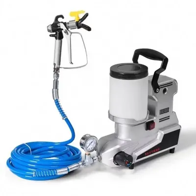 Lightweight Electric Airless Latex Paint Sprayer Portable High Pressure DIY Tool