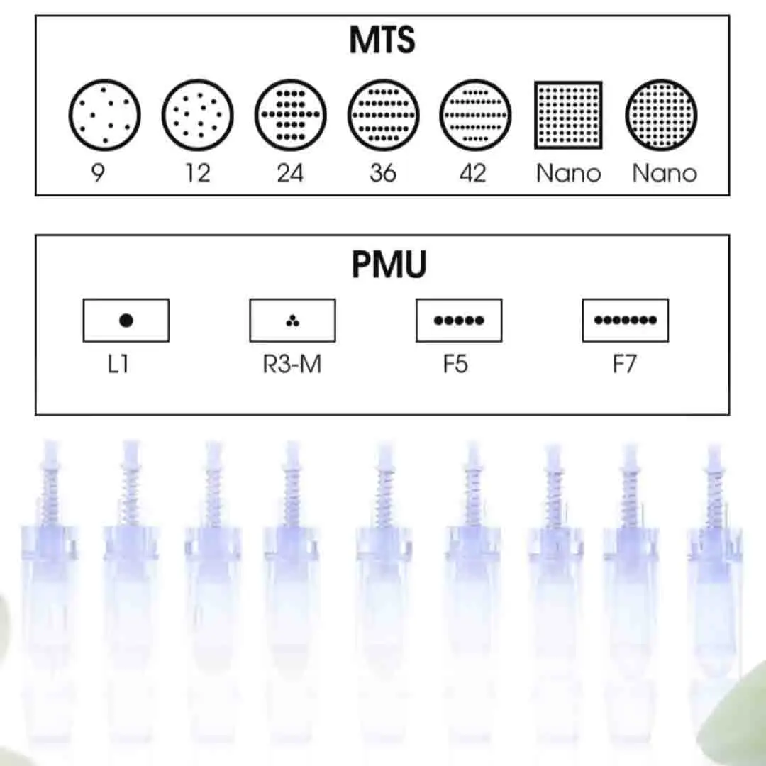 Einweg-Dr. Pen A1 Beauty-Verbrauchsmaterialien 10 Stück/50 Stück/100 Stück Bajonett Nano 1/5/7 Wechselkartusche A1 Maschinenverbrauchsmaterialien Image