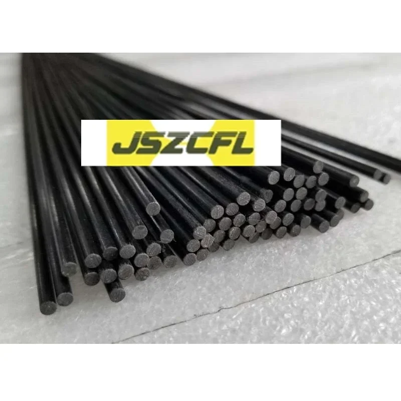 10 pezzi Asta in fibra di vetro nera 0,8 mm 1 mm 1,2 mm 1,5 mm 1,6 mm 2 mm 2,8 mm 3 mm 4 mm 5 mm 6 mm 6,3 mm 7 mm 8 mm Lunghezza asta in fibra di vetro 500 mm