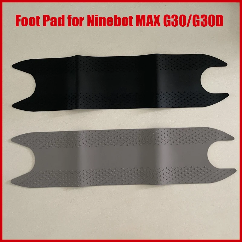 Gummi-Aufkleber-Fußpolster für Ninebot MAX G30/G30D Kickscooter Elektroroller, selbstklebende Pedalabdeckung, repariertes Zubehör Image