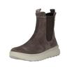 Stiefelette LEGERO "Legero Stiefelette Veloursleder", Damen, Gr. 41, grau, Veloursleder, casual, Schuhe