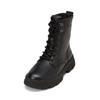 Stiefelette MARC O'POLO "mit Innenzipper", Damen, Gr. 40, schwarz, Obermaterial: 100% Leder (Rind), unifarben, Schuhe