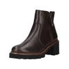 Stiefelette PAUL GREEN "Paul Green Stiefelette Glattleder", Damen, Gr. 38,5, braun (espresso), Glattleder, casual, Schuhe