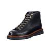 Schnürstiefelette GANT "Gant Stiefelette Leder", Herren, Gr. 42, schwarz, Leder, casual, Schuhe