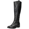 Stiefel GABOR "Gabor Stiefel Glattleder", Damen, Gr. 38,5, schwarz, Glattleder, casual, Schuhe