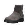 Stiefelette HÖGL "Högl Stiefelette Veloursleder", Damen, Gr. 41, grau (iron), Veloursleder, casual, Schuhe