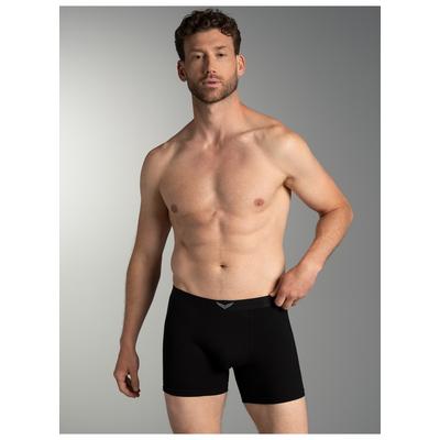 Boxer TRIGEMA "TRIGEMA Pants mit praktischem Gummibund", Herren, Gr. XXL, schwarz, 95% Baumwolle, 5% Elastan, Unterhosen Image