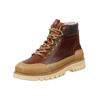 Schnürstiefelette GANT "Gant Stiefelette Leder", Damen, Gr. 42, braun (cognac), Leder, casual, Schuhe